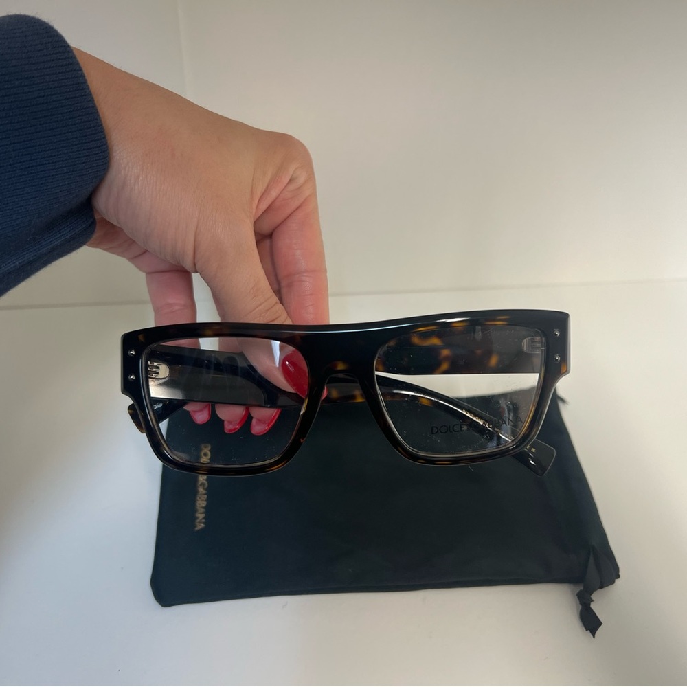 Dolce & Gabbana Brown Tortoise Glasses